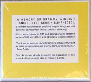 35CD/Caja Peter Serkin: The Complete RCA Album Collection