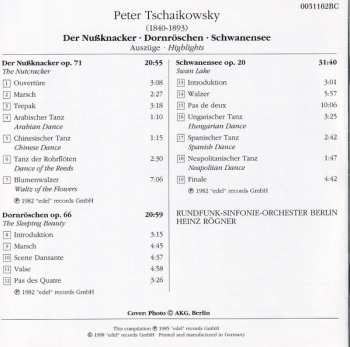 CD Pyotr Ilyich Tchaikovsky: The Nutcracker, Sleeping Beauty, Swan Lake