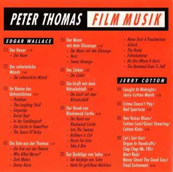 CD Peter Thomas: Film Musik (Die Original Musik Aus Den Edgar Wallace Und Jerry Cotton Filmen)
