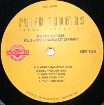 2EP Peter Thomas Sound Orchestra: The Tape Masters Vol. 2 - Soul Power - West Germany  LTD