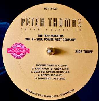 2EP Peter Thomas Sound Orchestra: The Tape Masters Vol. 2 - Soul Power - West Germany  LTD
