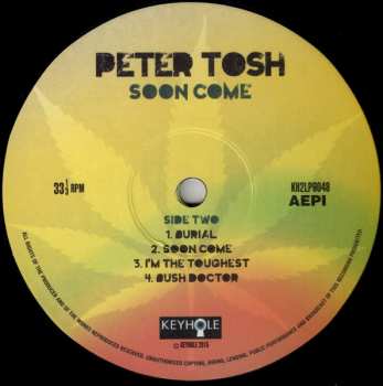 2LP Peter Tosh: Soon Come