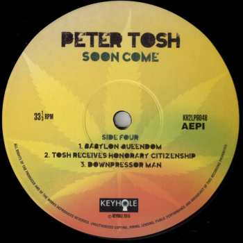 2LP Peter Tosh: Soon Come