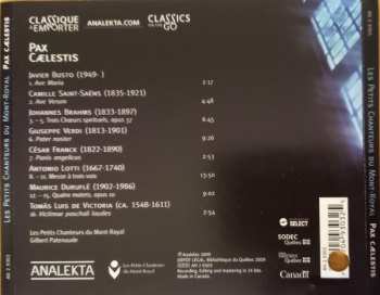 CD Les Petits Chanteurs Du Mont-Royal: Pax Caelestis