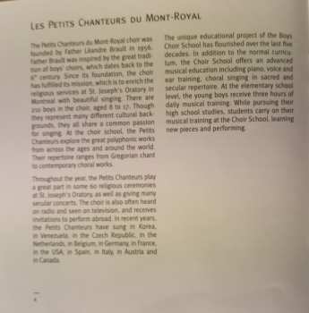 CD Les Petits Chanteurs Du Mont-Royal: Pax Caelestis