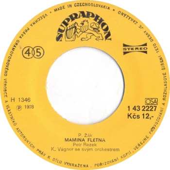 SP Petr Rezek: Kapelo, Hraj! / Mámina Flétna