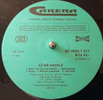 LP Petr Spálený: Až Mě Andělé