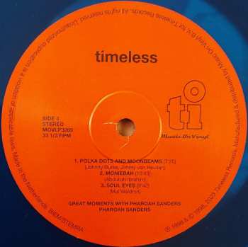 2LP Pharoah Sanders: Great Moments With Pharoah Sanders LTD | NUM | CLR