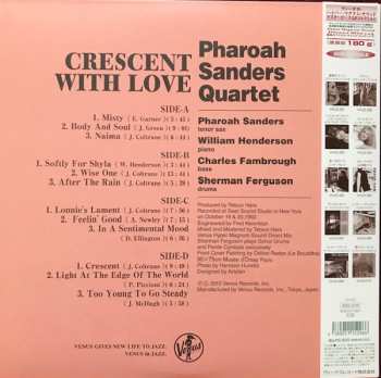 2LP Pharoah Sanders Quartet: Crescent With Love LTD