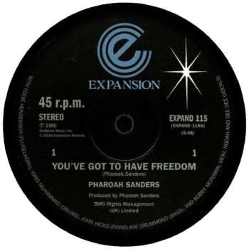 LP Pharoah Sanders: You've Got To Have Freedom / Got To Give It Up