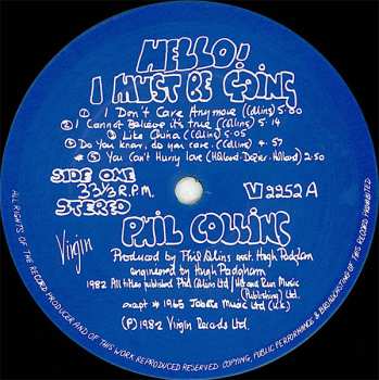 CD Phil Collins: Hello I Must Be Going