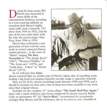 CD Phil Harris: The South Shall Rise Again & You're Blasé
