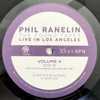 4LP/Caja Phil Ranelin: The Found Tapes Live In Los Angeles