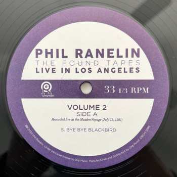 4LP/Caja Phil Ranelin: The Found Tapes Live In Los Angeles