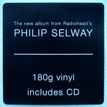 LP/CD Philip Selway: Weatherhouse