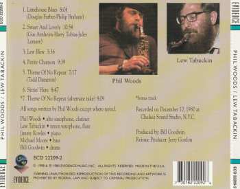 CD Jimmy Rowles: Phil Woods / Lew Tabackin