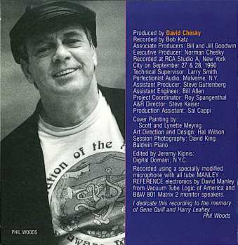 CD Phil Woods: Real Life