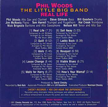 CD Phil Woods: Real Life