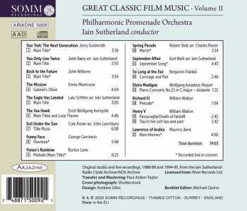 CD Iain Sutherland: Great Classic Film Music: Volume II