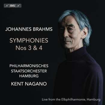 Album Philharmonisches Staatsorchester Hamburg: Brahms: Syms Nos. 3 & 4
