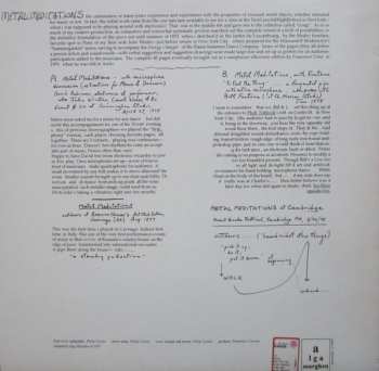 LP Philip Corner: Metal Meditations