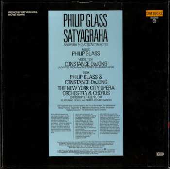 3LP/Caja Philip Glass: Satyagraha