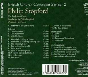 CD Philip Stopford: British Church Composer Series - 2