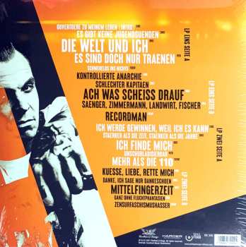 2LP Philipp Burger: Kontrollierte Anarchie