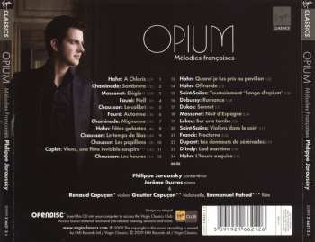 CD Philippe Jaroussky: Opium - Mélodies Françaises