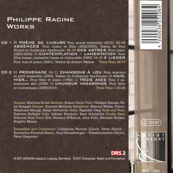 2CD Philippe Racine: Works
