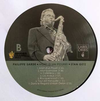 LP Stan Getz: Mort D'Un Pourri (Bande Originale Du Film) LTD