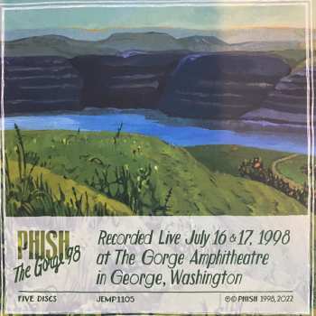 5CD/Caja Phish: The Gorge '98 LTD