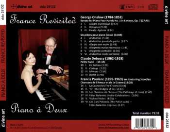 CD Piano à Deux: France Revisited: Music By Onslow, Debussy, And Poulenc