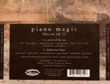 CD Piano Magic: A Trick Of The Sea (Bliss Out Vol. 13)
