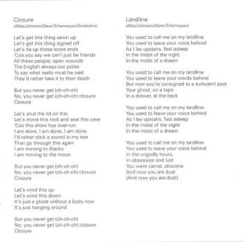 CD Piano Magic: Closure