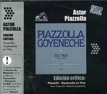 Astor Piazzolla: En Vivo (Mayo 1982) Teatro Regina