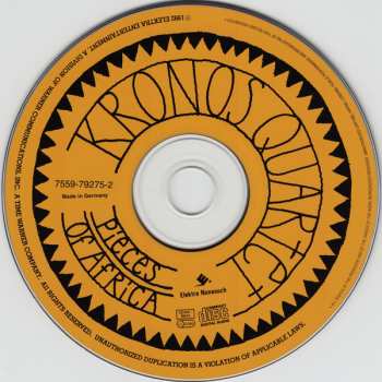 CD Kronos Quartet: Pieces Of Africa