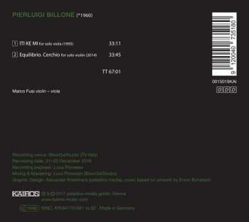 CD Marco Fusi: ITI KE MI Equilibrio. Cerchio