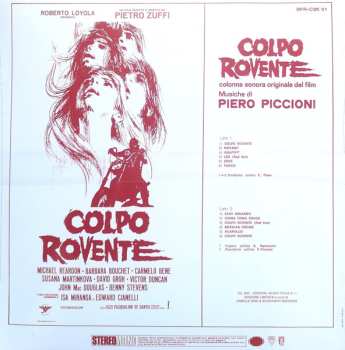 LP Piero Piccioni: Colpo Rovente (Colonna Sonora Originale Del Film) LTD | NUM