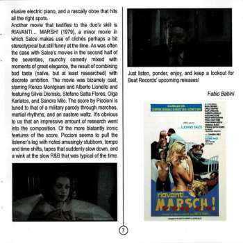 CD Piero Piccioni: Rag. Arturo De Fanti Bancario-Precario (Original Motion Picture Soundtrack) / Riavanti... Marsch! (Original Motion Picture Soundtrack) LTD