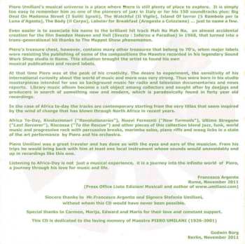 CD Piero Umiliani: Africa To-Day