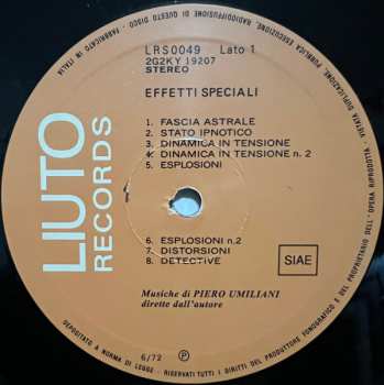 2LP/CD Piero Umiliani: Percussioni Ed Effetti Speciali