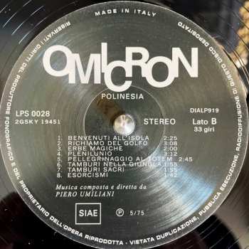 LP Piero Umiliani: Polinesia
