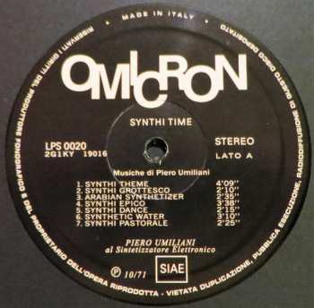 LP/CD Piero Umiliani: Synthi Time
