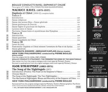 SACD Maurice Ravel: Daphnis Et Chloé (Complete Ballet) & The Song Of The Nightingale