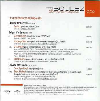 10CD/Caja Pierre Boulez: Le Domaine Musical - 1956...1967 LTD