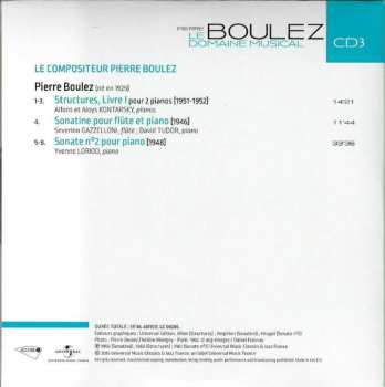 10CD/Caja Pierre Boulez: Le Domaine Musical - 1956...1967 LTD