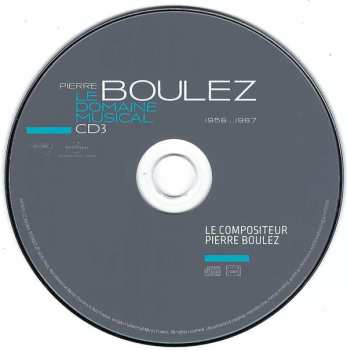 10CD/Caja Pierre Boulez: Le Domaine Musical - 1956...1967 LTD
