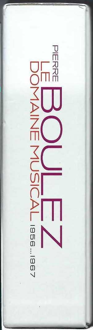 10CD/Caja Pierre Boulez: Le Domaine Musical - 1956...1967 LTD