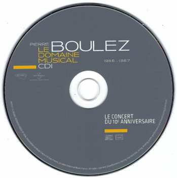 10CD/Caja Pierre Boulez: Le Domaine Musical - 1956...1967 LTD